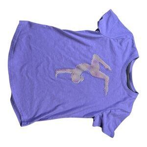 Xersion Kids Purple Gymnastics Tee